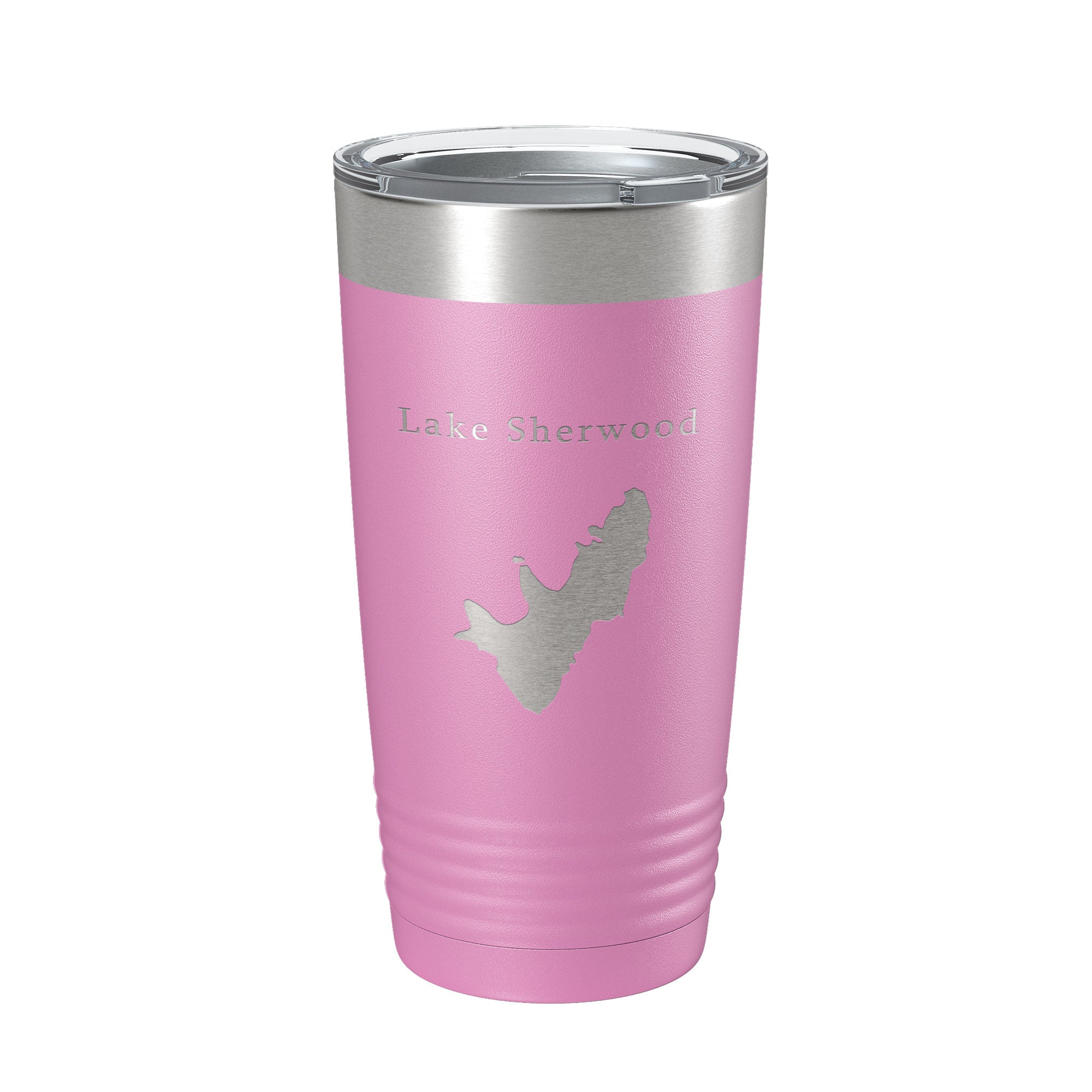 Lake Sherwood Map Tumbler Travel Mug Insulated Laser Engraved Coffee Cup West Virginia 20 oz
