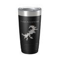Lake Arrowhead Map Tumbler Travel Mug Insulated Laser Engraved Coffee Cup Texas 20 oz
