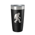 Bigfoot Tumbler Sasquatch Travel Mug Insulated Laser Engraved Coffee Cup Outdoorsman Gift Bigfoot Shadow Yeti Silhouette 20 oz
