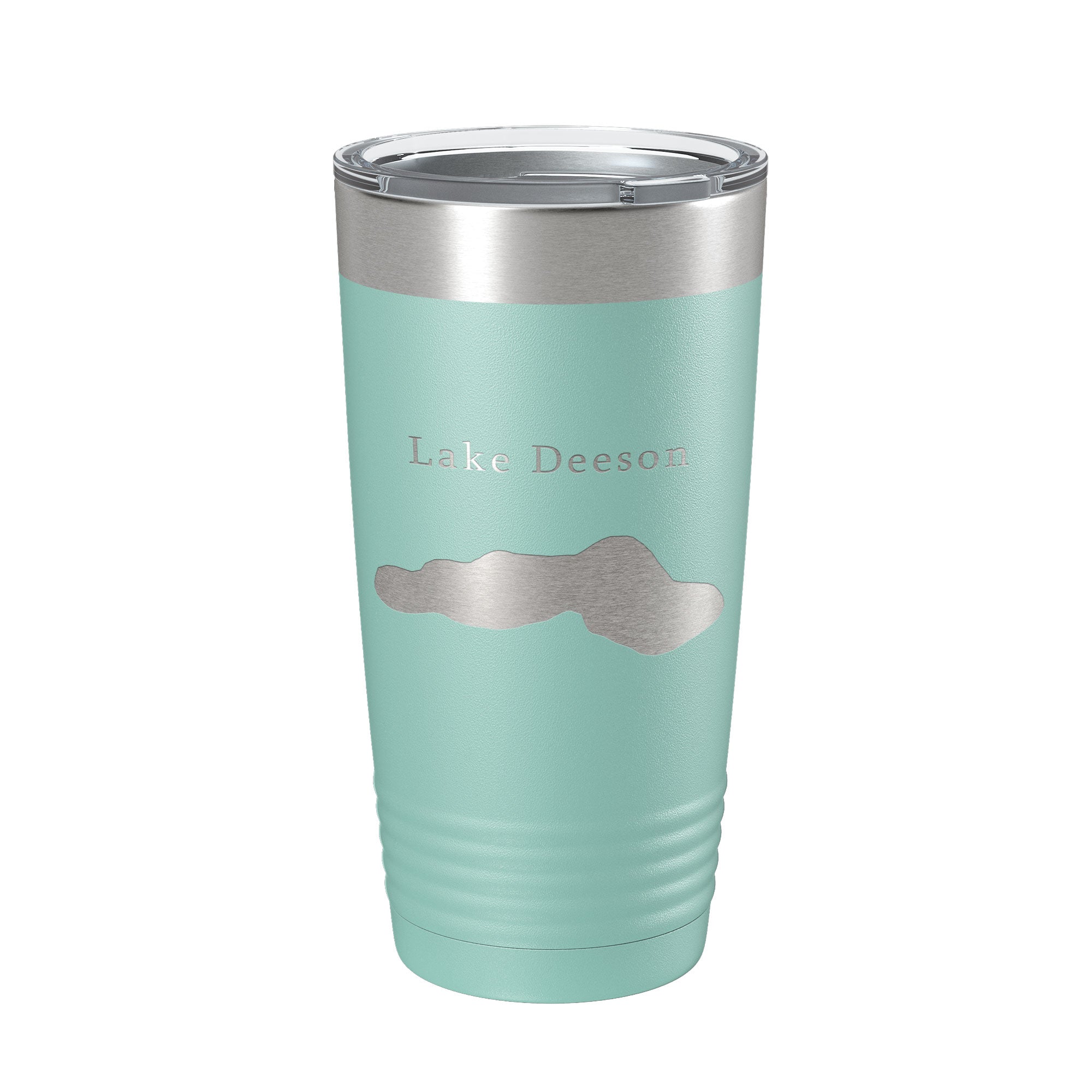 Lake Deeson Map Tumbler Travel Mug Insulated Laser Engraved Coffee Cup Florida 20 oz