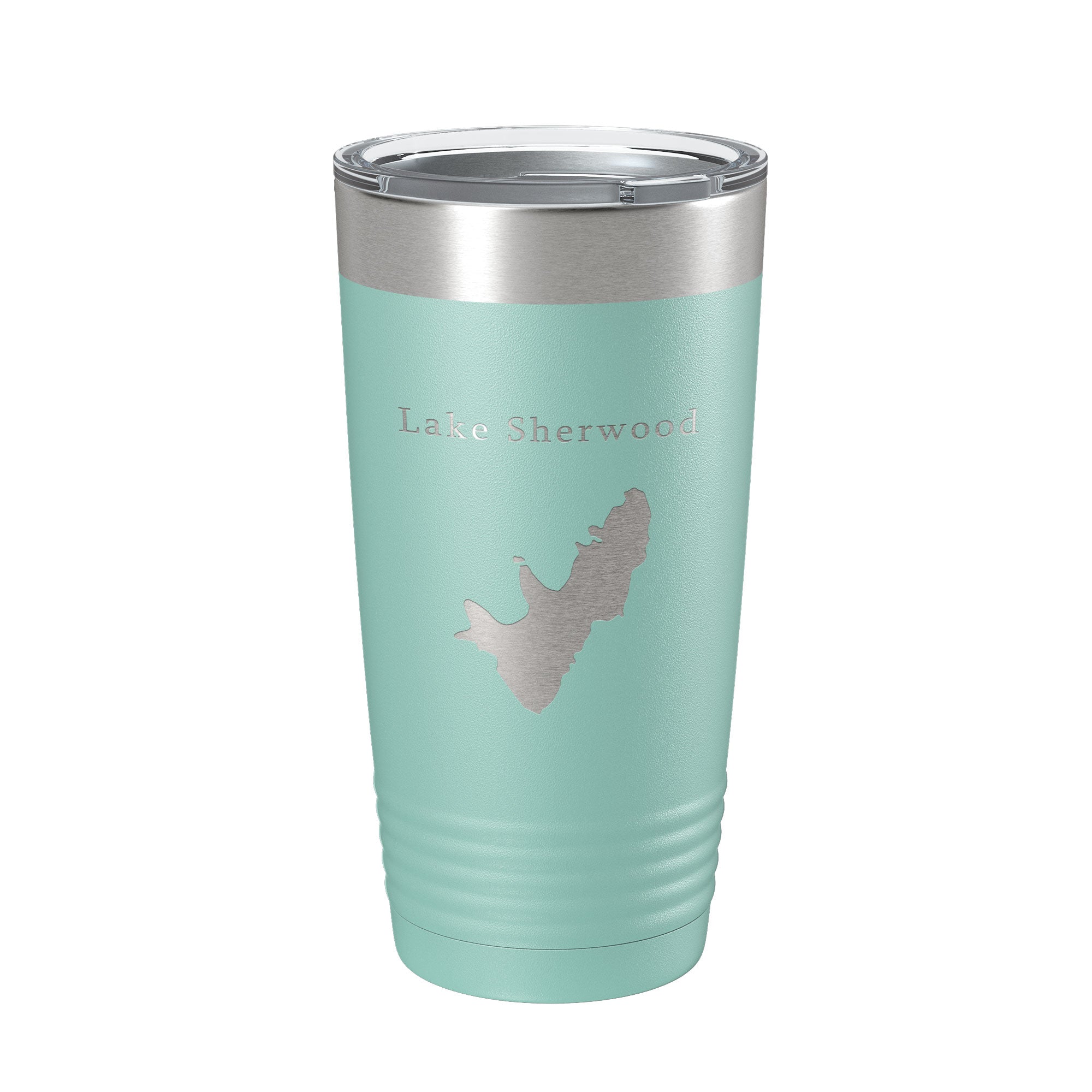Lake Sherwood Map Tumbler Travel Mug Insulated Laser Engraved Coffee Cup West Virginia 20 oz