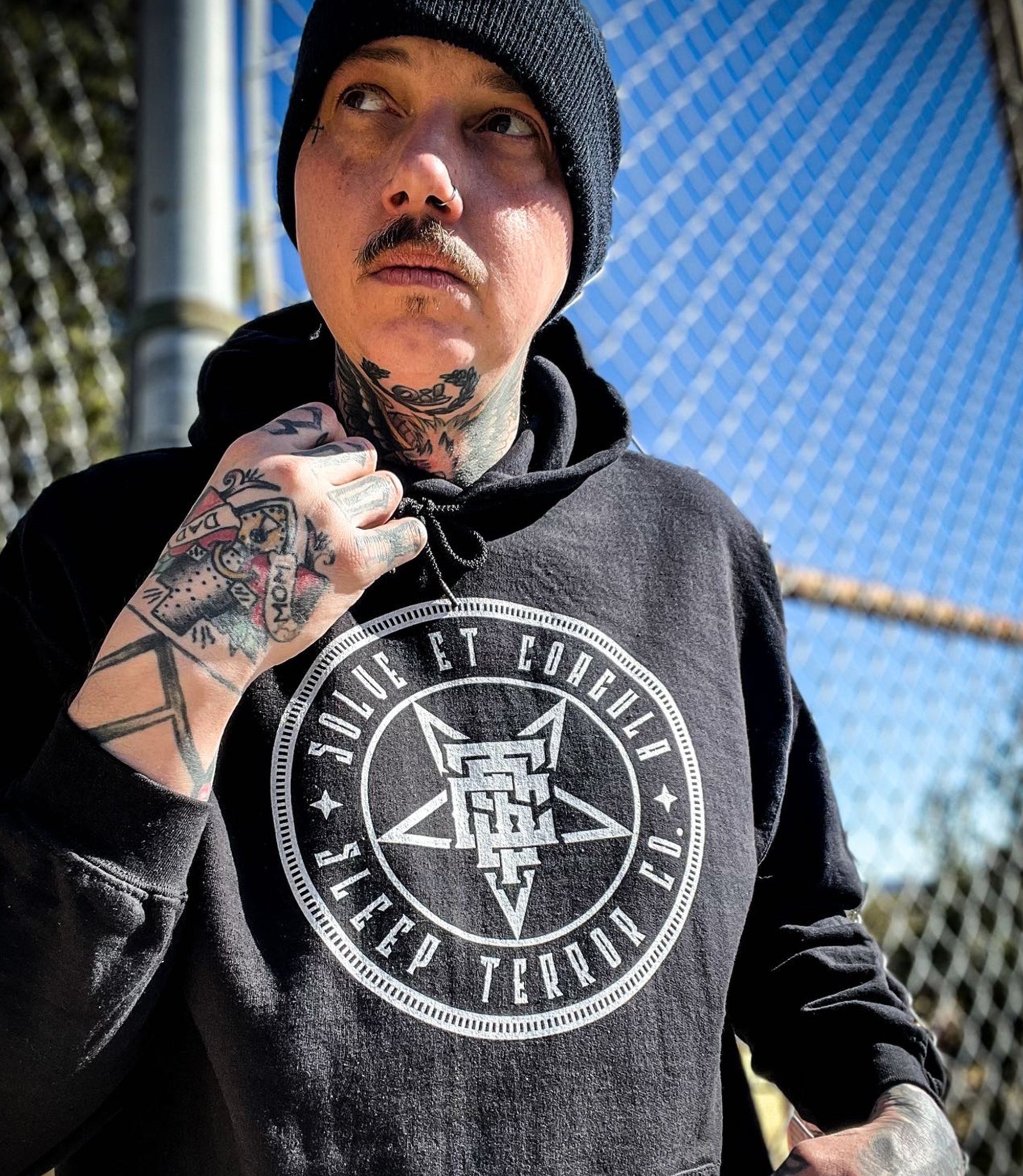 Solve Et Coagula Pentagram Pullover Hoodie